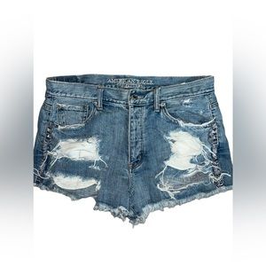 American Eagle distressed Denim/jean Shorts